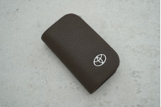 Ключниця-чохол Toyota темно-коричневий шкіра