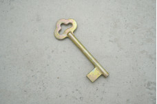 Заготовка ключа JANIA-BRAMA Ø6 універсальний товстий флажок