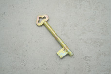 Заготовка ключа JANIA-BRAMA Ø8 універсал товстий широкий флажок L105