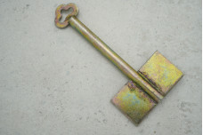 Заготовка ключа Жовті води Ø10 L120 двохбородовий широкий метал