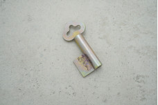 Заготовка ключа Жовті води Ø11 L45 однобородий з отвором