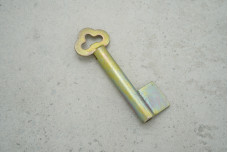 Заготовка ключа Жовті води Ø11 L65 однобородий з отвором