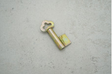 Заготовка ключа Жовті води Ø12 L45 однобородий з отвором