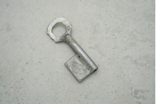 Заготовка ключа Жовті води Ø7 L45 однобородий широкий з отвором PMB