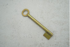 Заготовка ключа Жовті води Ø9 L105 однобородий з отвором