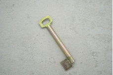 Заготовка ключа Жовті води Ø9 L95 однобородий з отвором КИЇВ метал