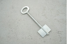 Заготовка ключа STUV 41 ORIGINAL СЕЙФ