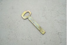 Заготовка ключа ЛОПАТКА ВЕЛИКА метал з покриттям цинк