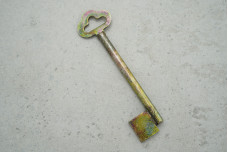 Заготовка ключа Жовті води Ø6.5 L85 з отвором, метал