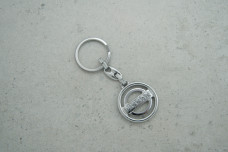 Брелок Nissan значок металевий