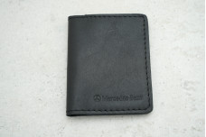 Обкладинка картхолдер Mercedes чорний шкіра