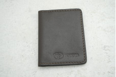 Обкладинка картхолдер Toyota темно-коричневий шкіра