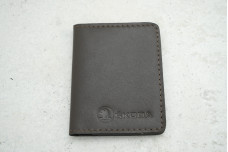 Обкладинка картхолдер Skoda темно-коричневий шкіра