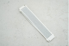 Ремінець BeCover Nylon 22мм тканинний білий 