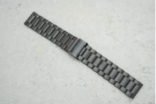 Ремінець Watch Design №10 22мм металевий чорний