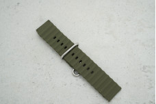 Ремінець Ocean Band, Forest Green 22мм темно-зелений силікон