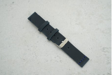 Ремінець 18мм темно-зелений шкіряний