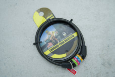 Замок велосипедний кодовий 6х60см