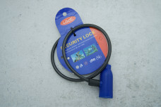 Замок велосипедний, 2 ключа, 61см