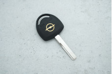 Корпус ключа OPEL HU43P з лого (під чіп)