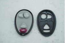 Корпус пульта Buick 3+1 кнопки (тип2)
