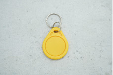 Заготовка домофона безконтактний Т5577 (плоскі) жовтий