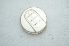 Чохол Mini Cooper білий-золото поліуретан