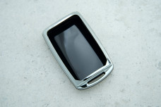 Чохол Mazda чорний-срібло поліуретан (тип 2)