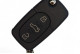 Корпус ключа Audi HU66 3 кнопки