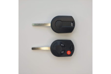Корпус ключа Ford 2 кнопки + паніка HU101