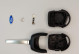 Корпус ключа Ford 3 кнопки HU101