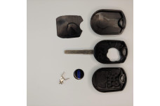 Корпус ключа Ford HU101 4 кнопки + паніка
