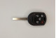 Корпус ключа Ford HU101 4 кнопки + паніка