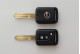 Корпус ключа Nissan NSN14 3 кнопки