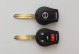 Корпус ключа Nissan NSN14 3 кнопки + паніка