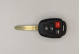 Корпус ключа Toyota TOY43 3 кнопки + паніка