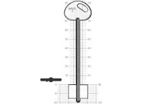 Заготовка ключа JMA FRO1D (FUARO) / 5FUR1