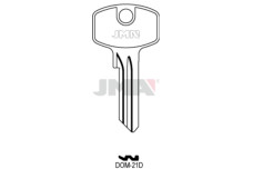 Заготовка ключа JMA DOM 21D / (DM 119-Silka)