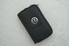 Ключниця-чохол VW чорний шкіра