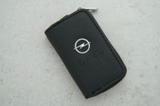 Ключниця-чохол Opel чорний шкіра