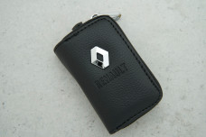 Ключниця-чохол Renault чорний шкіра 