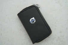 Ключниця-чохол VOLVO чорний шкіра