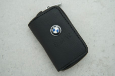 Ключниця-чохол BMW чорний шкіра