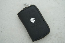 Ключниця-чохол Suzuki чорний шкіра