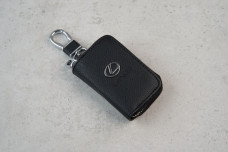 Ключниця-чохол Lexus чорний шкіра