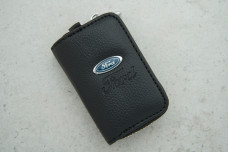 Ключниця-чохол Ford чорний шкіра