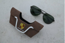 Авточохол Porshe для окулярів шоколад