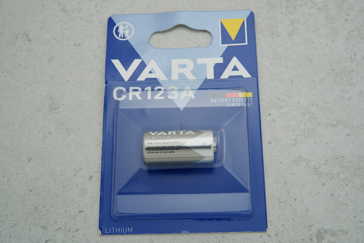 Батарейка Varta CR123А Lithium (1шт)