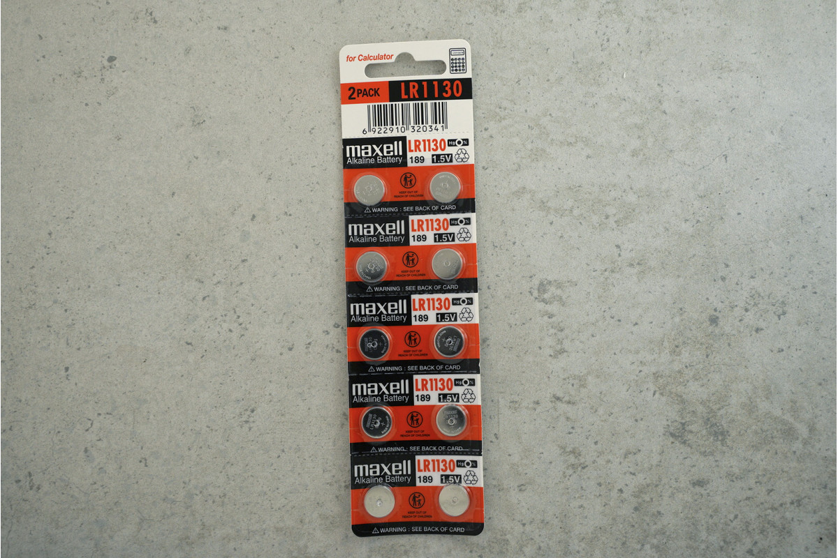 Батарейка MAXELL LR1130/ 189 1,5V (1шт)