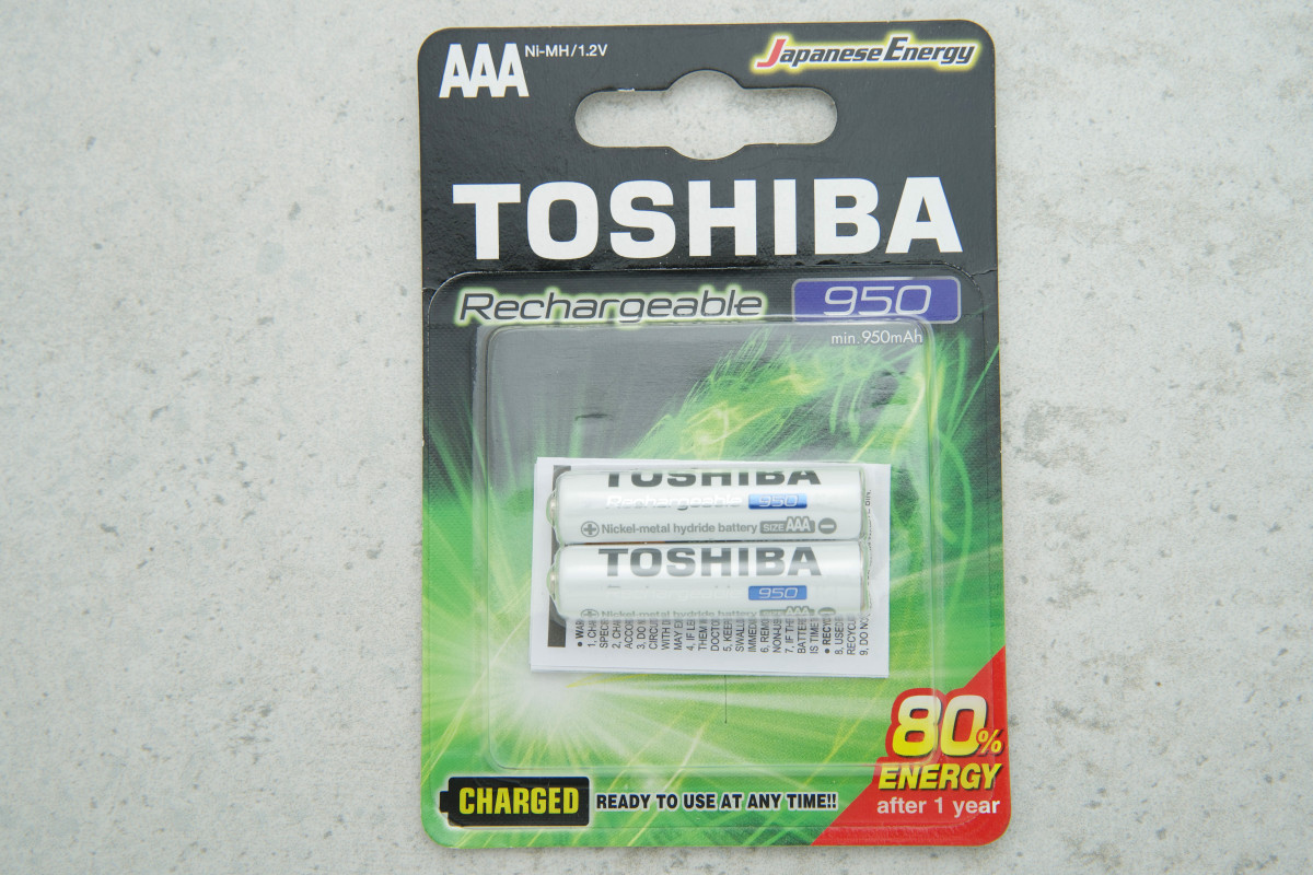 Акумулятор Toshiba AAA Recharceable (950mAh) (1шт)